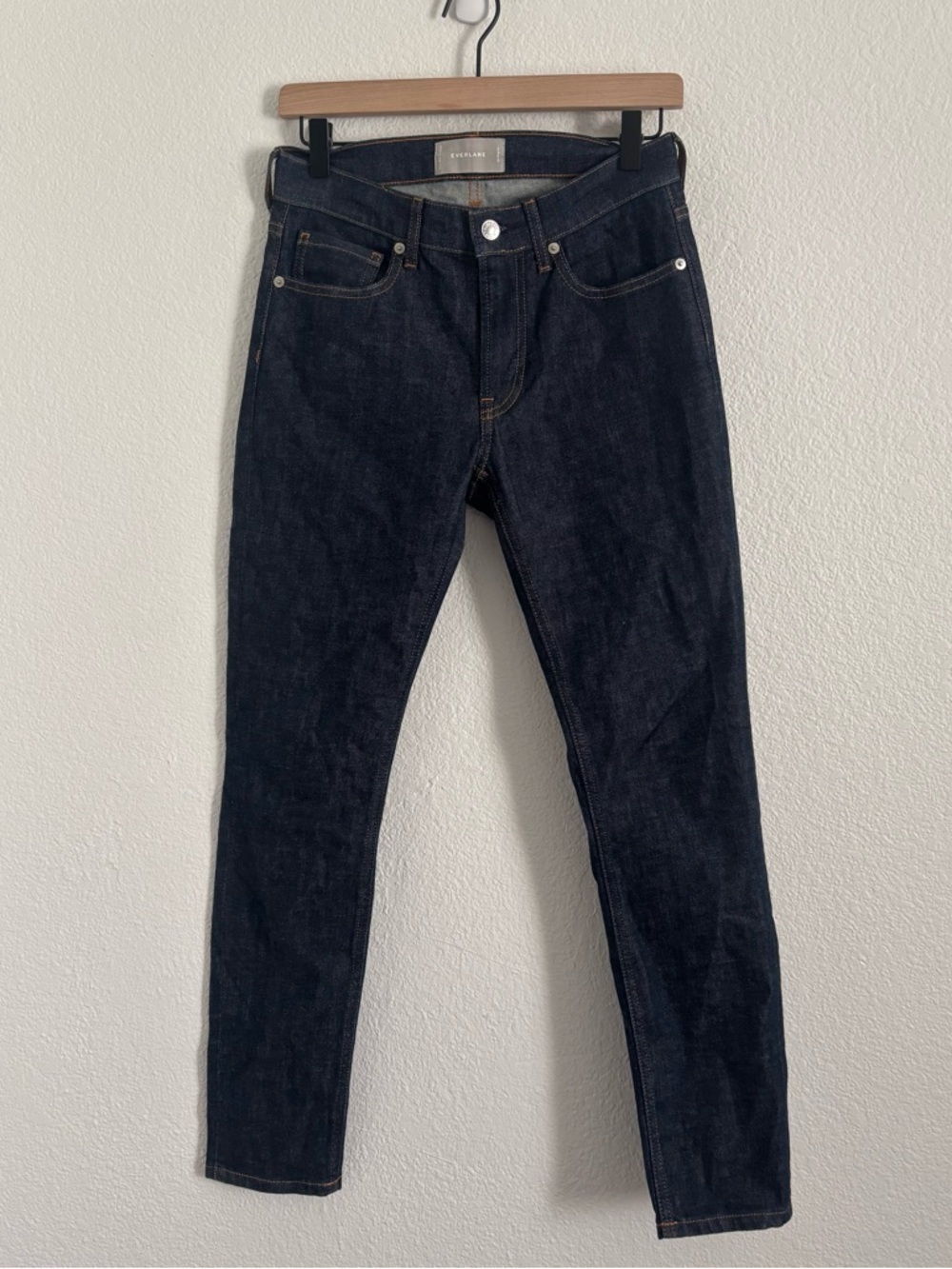 Everlane Women's Size 26 Regular Dark Wash Skinny Jeans
